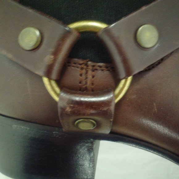 Frye | Shoes | Frye Dara Chelsea Harness Boots Brown Leather  Frye Dara Chelsea Harness Boots Brown 10 Leather Modern Icons Mexico NWOT